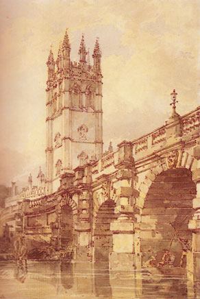 Magdalen Tower, 1820s